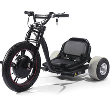 MotoTec Drifter 48v 800w Electric Trike Lithium - brushless hub motor