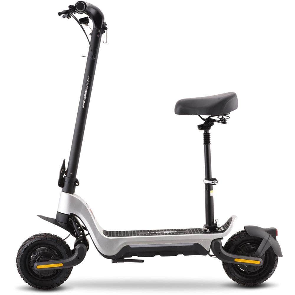 MotoTec Fury 1000w 48v Electric Scooter with Dual Hub Motors and Dual Suspension