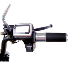 MotoTec Knockout 60v 2000w 36 Ah Fat Tire Electric Scooter - rear hub motor, 2-seater with backrest, under seat storage