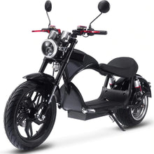 Load image into Gallery viewer, MotoTec Electric Scooter Black MotoTec Raven 60v 30ah 2500w Lithium Electric Scooter