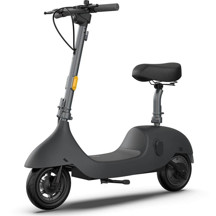 MotoTec Electric Scooter Black Okai Beetle 36v 350w Lithium Electric Scooter