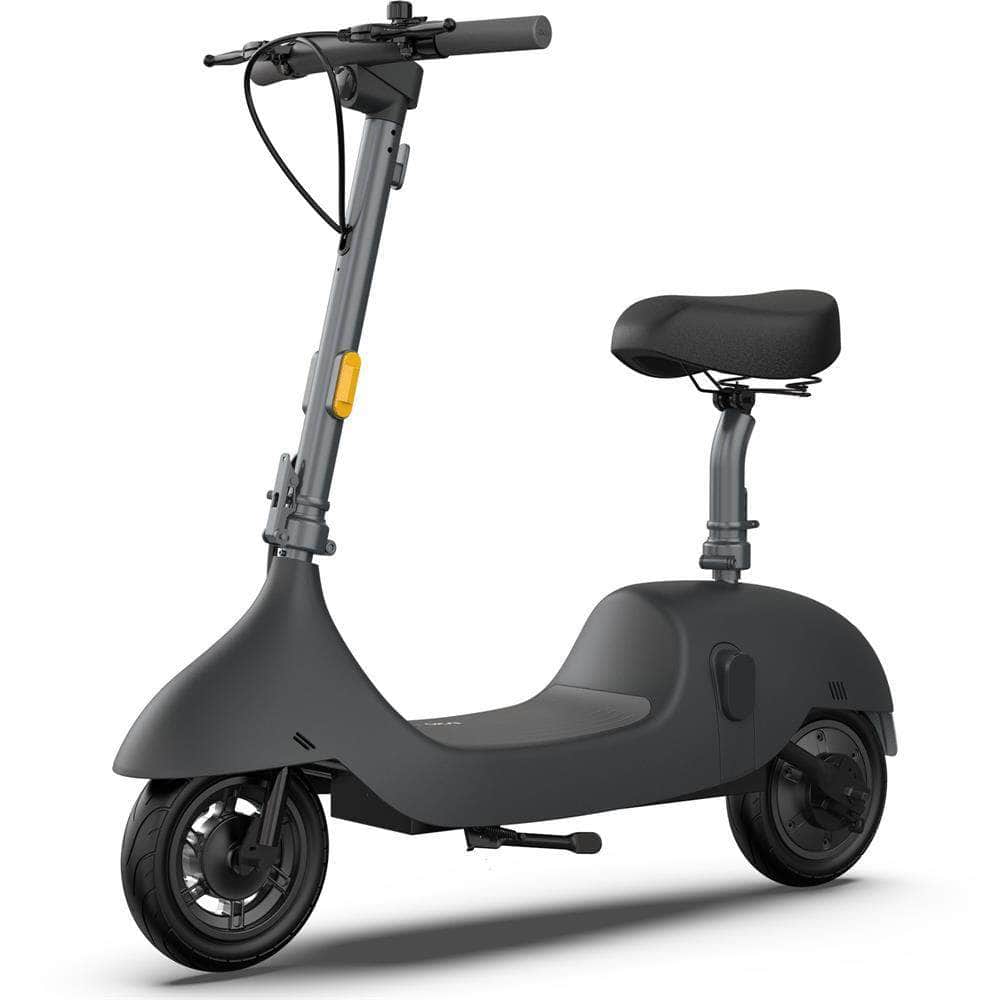 MotoTec Electric Scooter Black Okai Beetle 36v 350w Lithium Electric Scooter
