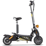 MotoTec Ares 48v 1600w Foldable Electric Scooter with removable seat
