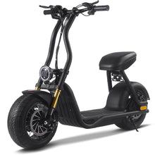 MOTOTEC Diablo 48v 1000w Lithium Fat Tire Electric Scooter - rear hub motor, large street tires