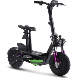 MotoTec Mars 48v 2500w Fat Tire Folding Electric Scooter - brushless motor, full suspension, dual headlights