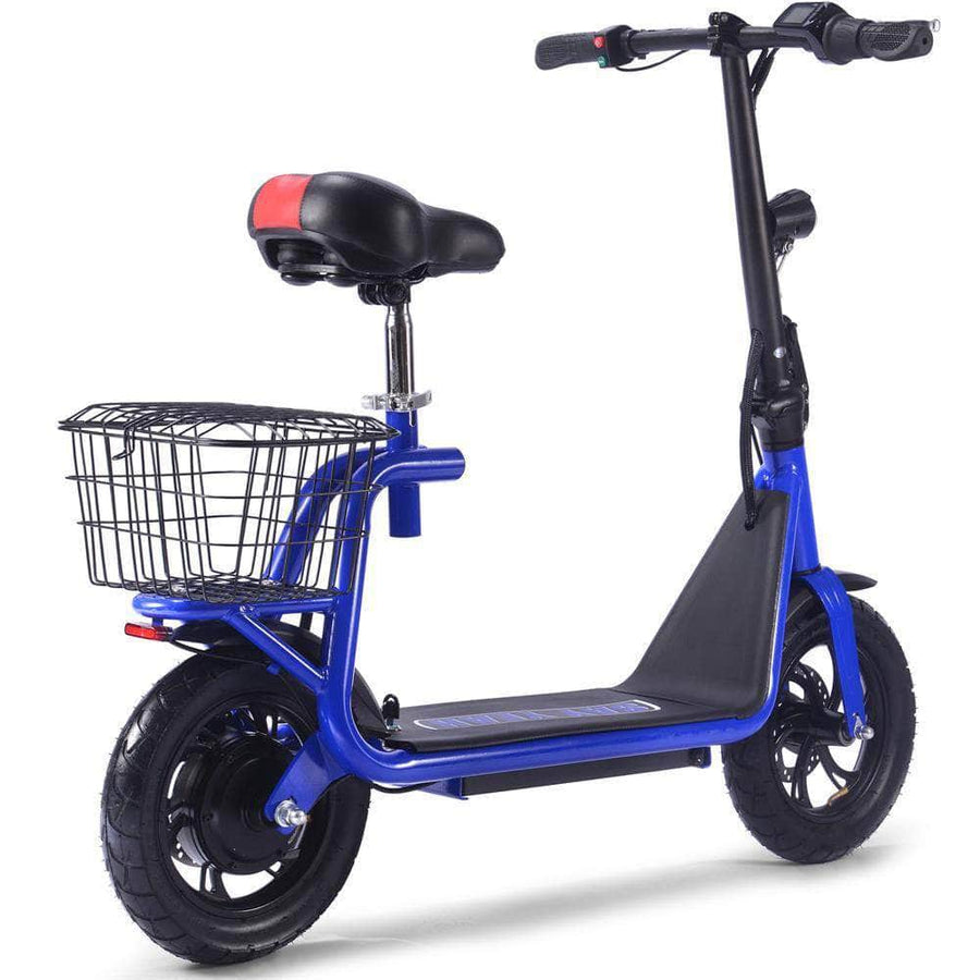 MotoTec Metro 36v 500w Lithium Electric Scooter - brushless rear hub motor