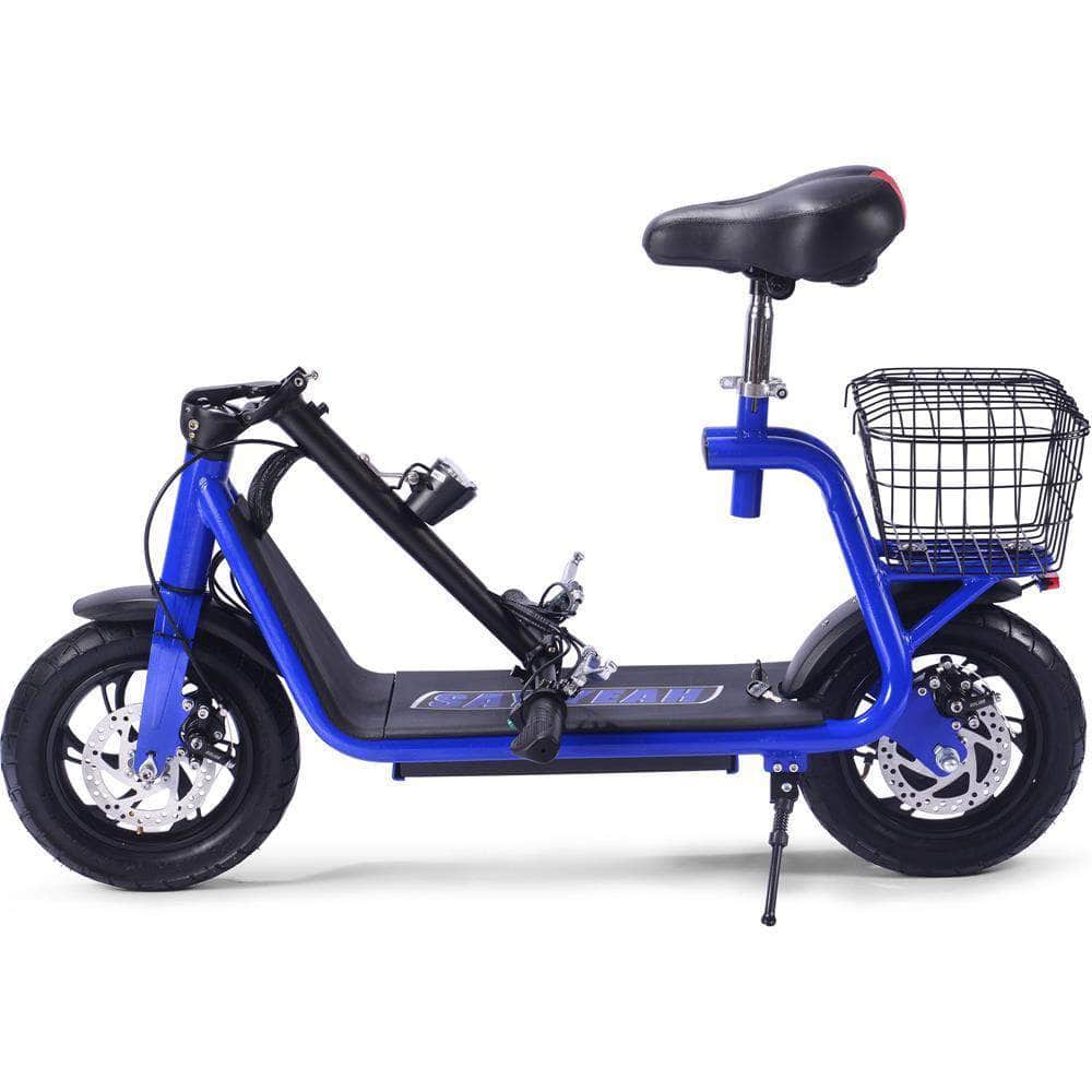 MotoTec Metro 36v 500w Lithium Electric Scooter - brushless rear hub motor