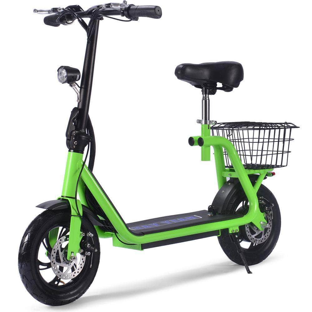 MotoTec Metro 36v 500w Lithium Electric Scooter - brushless rear hub motor