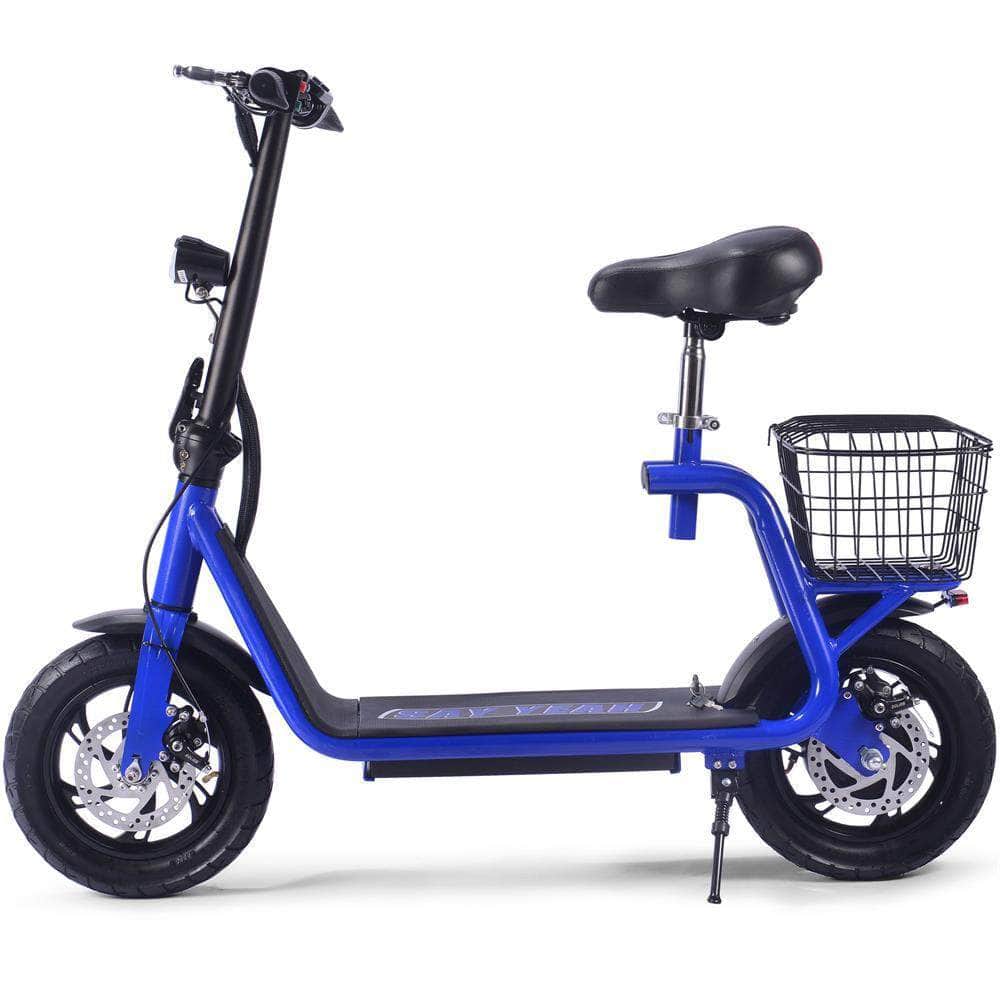 MotoTec Metro 36v 500w Lithium Electric Scooter - brushless rear hub motor