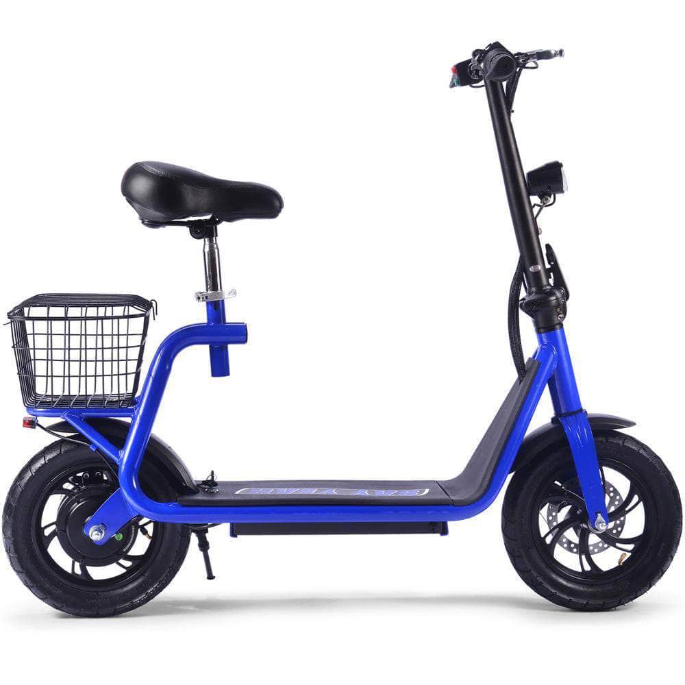 MotoTec Metro 36v 500w Lithium Electric Scooter - brushless rear hub motor