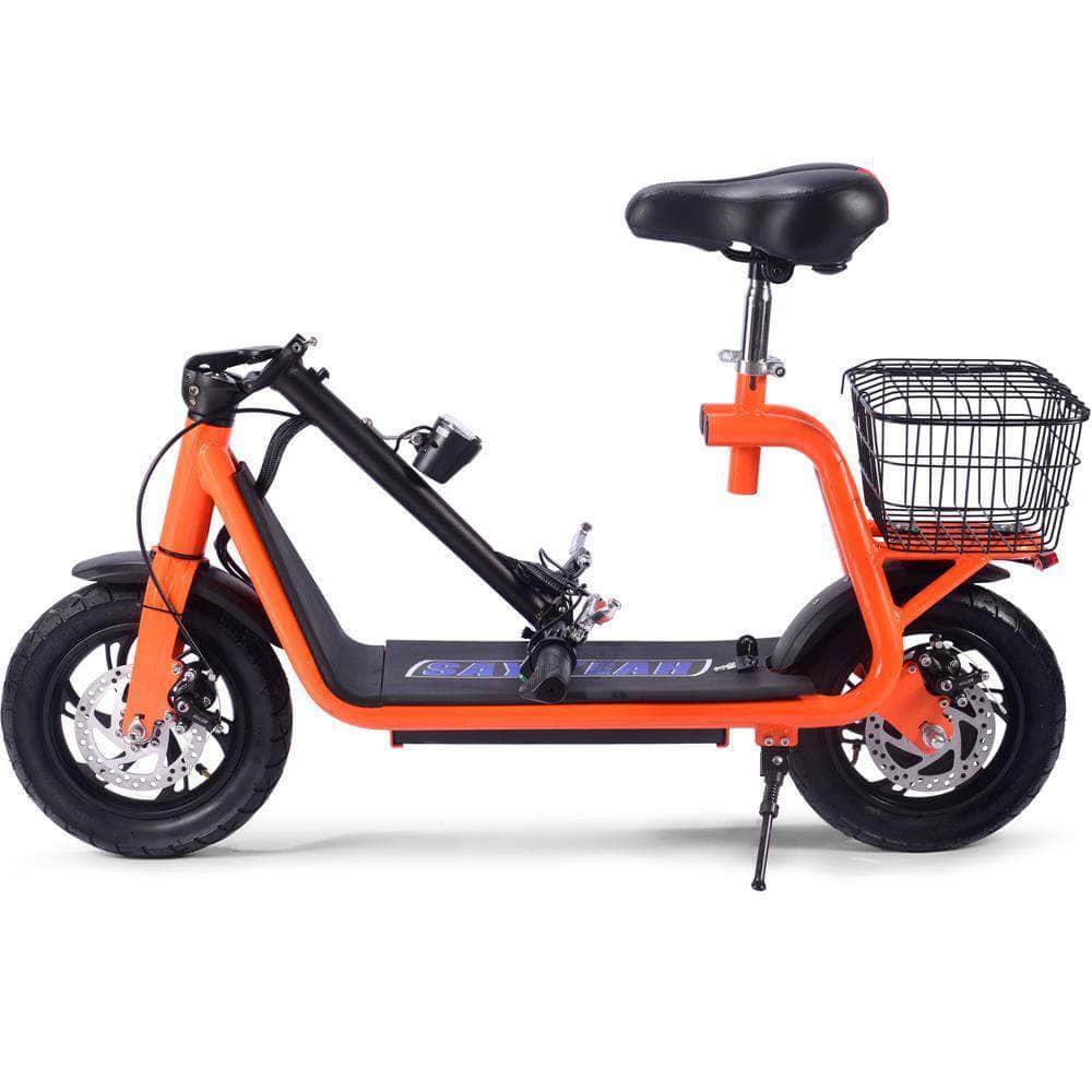 MotoTec Metro 36v 500w Lithium Electric Scooter - brushless rear hub motor