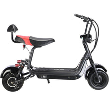 MotoTec Mini Fat Tire 48V 500w Electric Scooter - 10.4Ah, 2-Seater, headlight