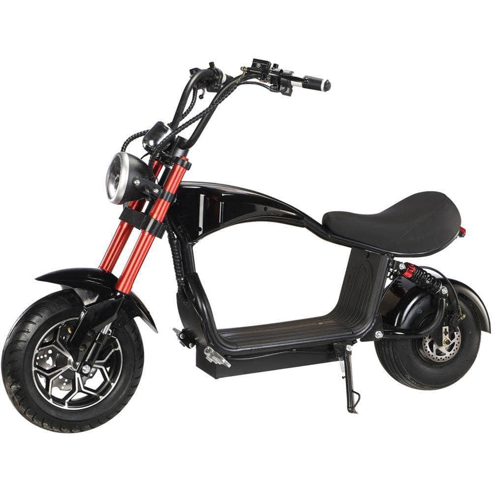 MotoTec Mini Lowboy 48v 800w Electric Scooter - full hydraulic brakes, fat tires