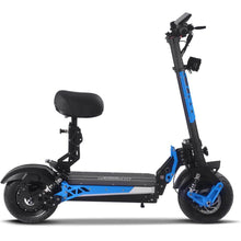 Load image into Gallery viewer, MOTOTEC Switchblade 60v 4000w Foldable Lithium Electric Scooter - removable seat, full suspension