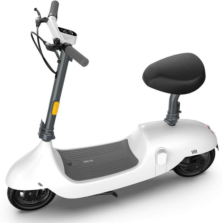 Okai Beetle 36v 350w Lithium Folding Electric Scooter - brushless hub motor, removable battery, cruise control, smart phone app