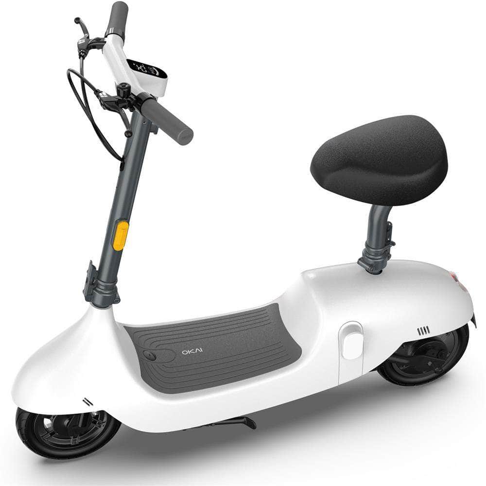 Okai Beetle 36v 350w Lithium Folding Electric Scooter - brushless hub motor, removable battery, cruise control, smart phone app