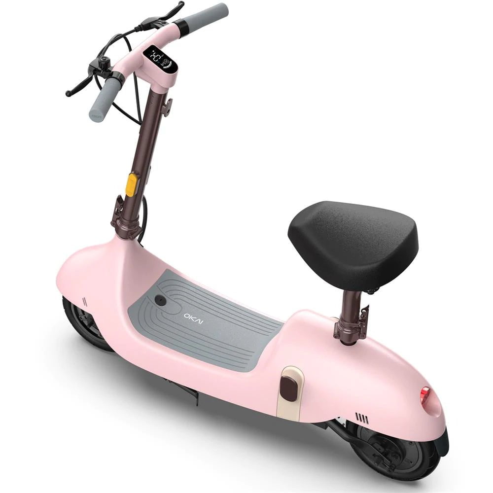 Okai Beetle 36v 350w Lithium Folding Electric Scooter - brushless hub motor, removable battery, cruise control, smart phone app