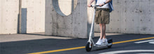 Okai Neon 36v 250w Lithium Electric Scooter White - removable battery p0ack, front hub motor, cruise control, 3 speeds