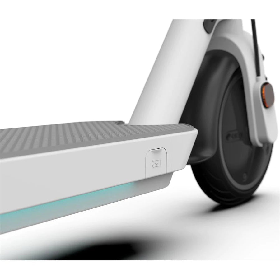 Okai Neon 36v 250w Lithium Electric Scooter White - removable battery p0ack, front hub motor, cruise control, 3 speeds