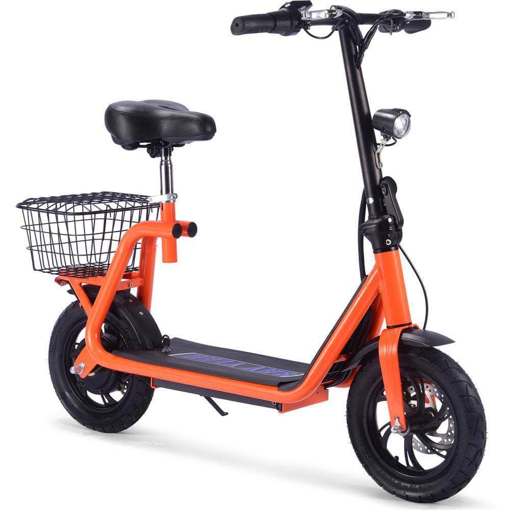 MotoTec Electric Scooter Orange MotoTec Metro 36v 350w Lithium Electric Scooter