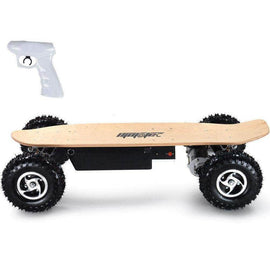 MotoTec 1600w Dirt Electric Skateboard DUAL MOTOR, 36V, 14Ah, wireless controller, 12-ply maple deck