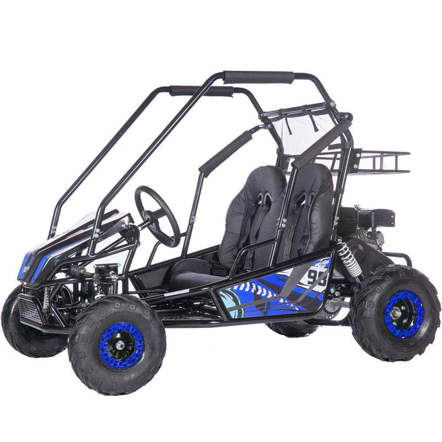 Ships in 2026 - MotoTec Mud Monster XL 212cc 4-Stroke 2 Seat Go Kart, Full Suspension,  Hydraulic Brakes, Rider Weight upto 400 lbs