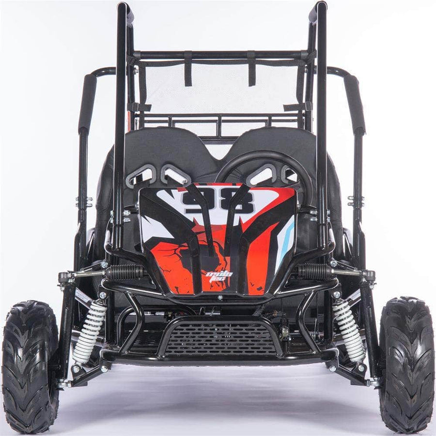 Ships in 2026 - MotoTec Mud Monster XL 212cc 4-Stroke 2 Seat Go Kart, Full Suspension,  Hydraulic Brakes, Rider Weight upto 400 lbs