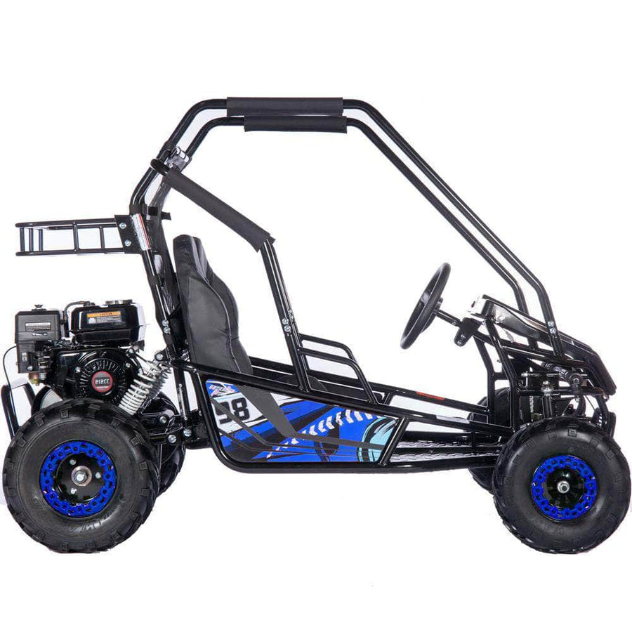 Ships in 2026 - MotoTec Mud Monster XL 212cc 4-Stroke 2 Seat Go Kart, Full Suspension,  Hydraulic Brakes, Rider Weight upto 400 lbs