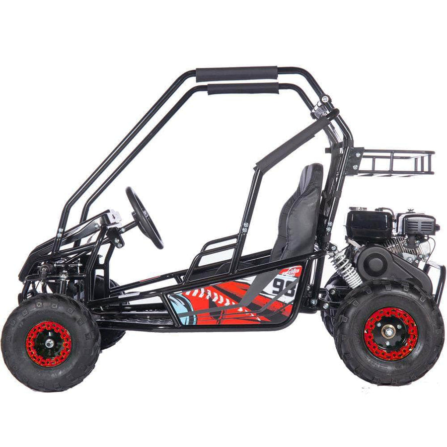 Ships in 2026 - MotoTec Mud Monster XL 212cc 4-Stroke 2 Seat Go Kart, Full Suspension,  Hydraulic Brakes, Rider Weight upto 400 lbs