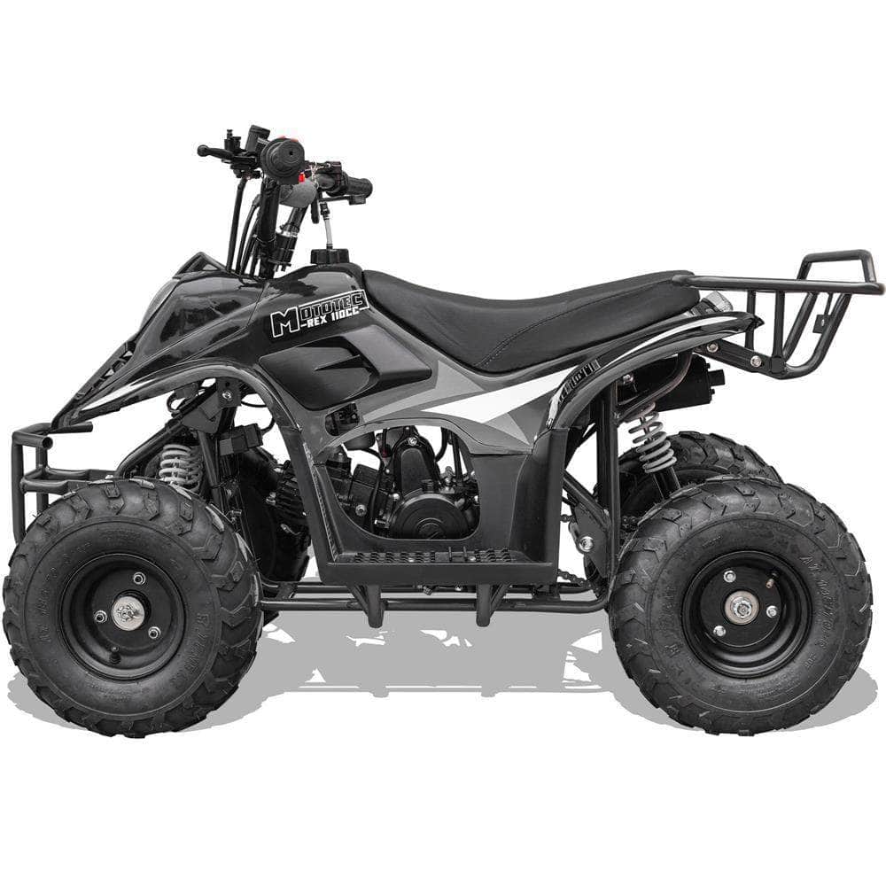 Ships in 2026 - MotoTec Rex 110cc 4-Stroke Kids Gas ATV - full suspension