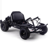Mototec Go Kart Black MotoTec Sandman Kids Gas Powered 2-stroke 52cc Go Kart