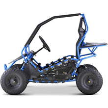 Mototec Go Kart Blue MotoTec Maverick Go Kart 36v 1000w