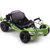 Mototec Go Kart Green MotoTec Sandman Kids Gas Powered 2-stroke 52cc Go Kart
