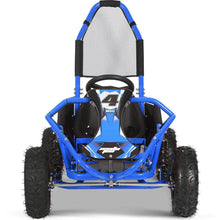 Ships in 2026 - MotoTec Mud Monster Kids Gas Powered 4-stroke 98cc Go Kart - full suspension