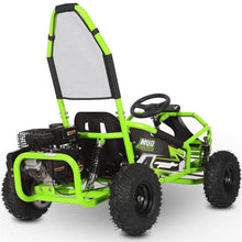 Ships in 2026 - MotoTec Mud Monster Kids Gas Powered 4-stroke 98cc Go Kart - full suspension