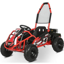 Ships in 2026 - MotoTec Mud Monster Kids Gas Powered 4-stroke 98cc Go Kart - full suspension