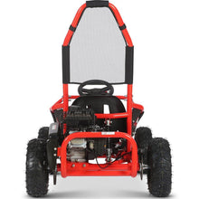 Ships in 2026 - MotoTec Mud Monster Kids Gas Powered 4-stroke 98cc Go Kart - full suspension