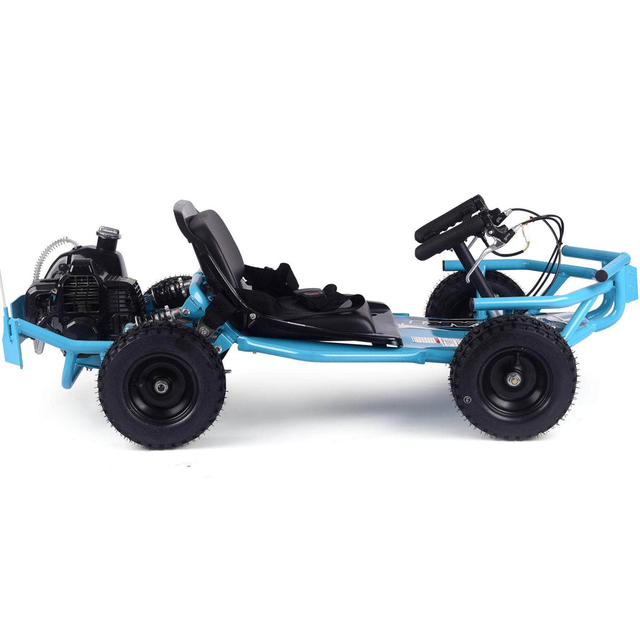 MotoTec Sandman Kids Gas Powered 2-stroke 52cc Go Kart