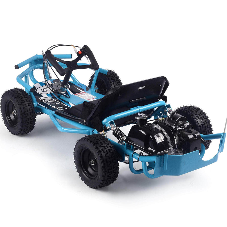 MotoTec Sandman Kids Gas Powered 2-stroke 52cc Go Kart