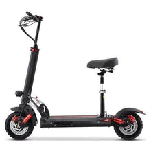 Load image into Gallery viewer, MotoTec Thor 60v 2400w Lithium Electric Scooter Black - dual hub motors, dual suspension, cruise control, 9 adjustable speeds