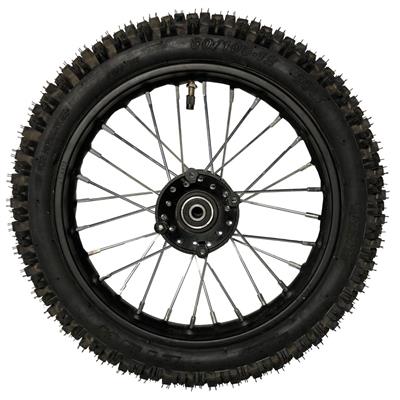 MotoTec Pro 1000 Dirt Bike Full Front Wheel 60/100-12