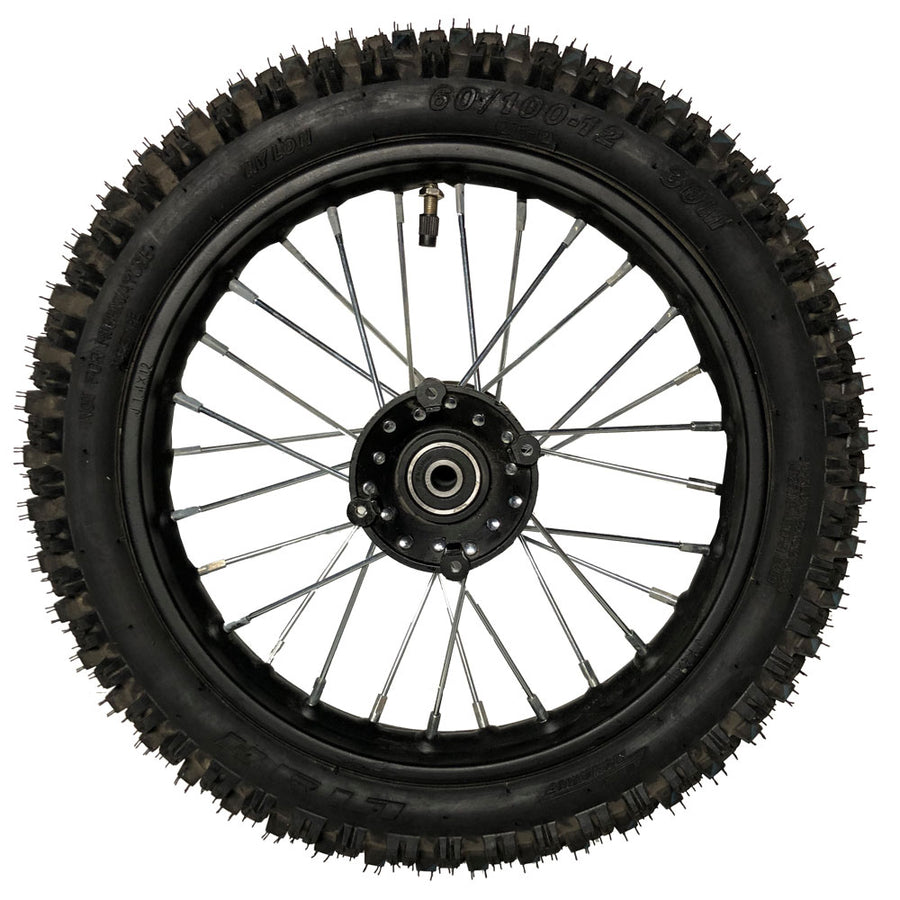MotoTec Pro 1000 Dirt Bike Full Front Wheel 60/100-12 - view 2