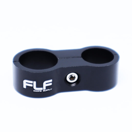 offset billet dual hose clamp (Large)