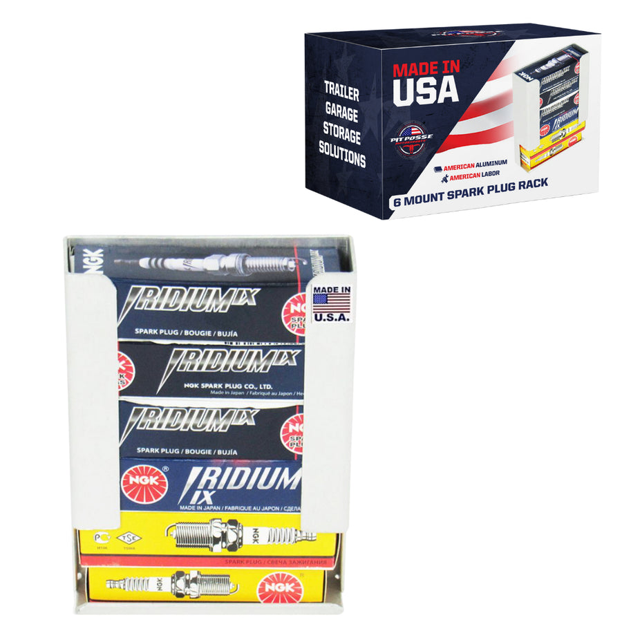 Pit Posse 6 Mount Spark Plug Rack product image