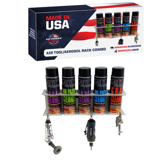 Pit Posse Air Tool/Aerosol Rack Combo product image