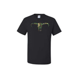 Pit Posse Camo Cow Head Tee