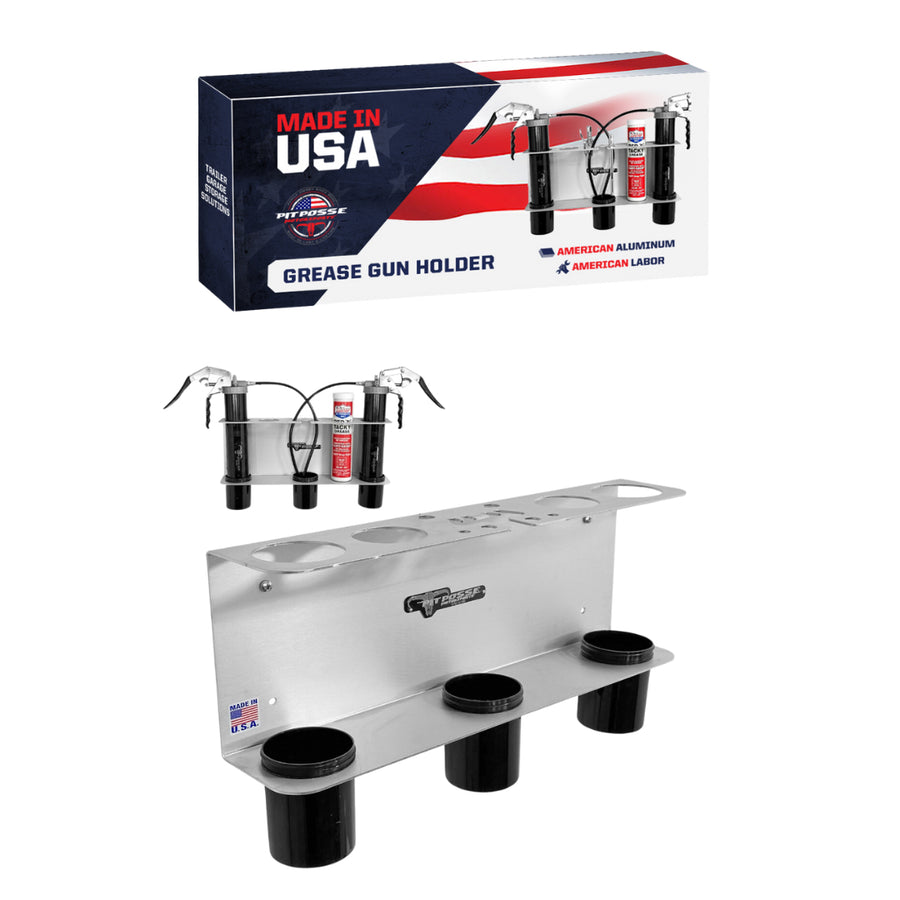 Pit Posse Double Grease Tube Gun Caddy product image