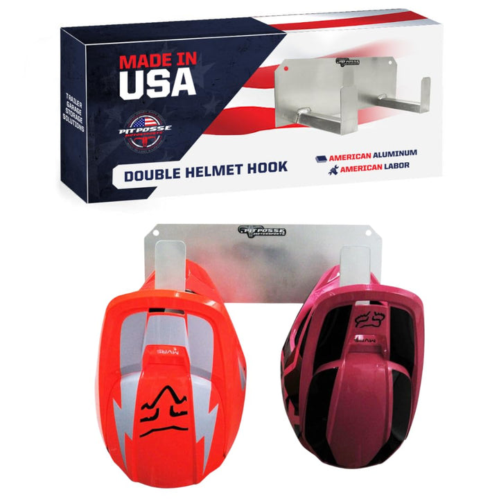 Pit Posse Double Helmet Hook product image