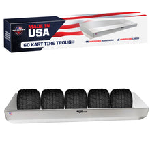 Pit Posse Go Kart Tire Trough Silver - Scratch and Dent product image