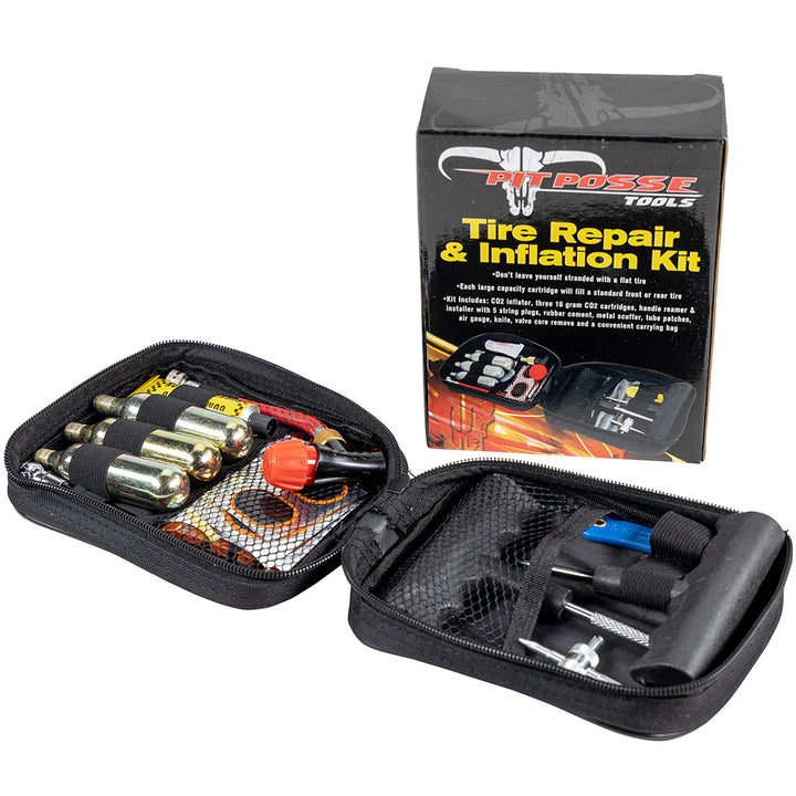 Pit Posse Tire Repair and Inflator Kit product image